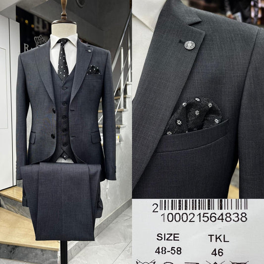 New Premium Turkish Three-Piece Suits