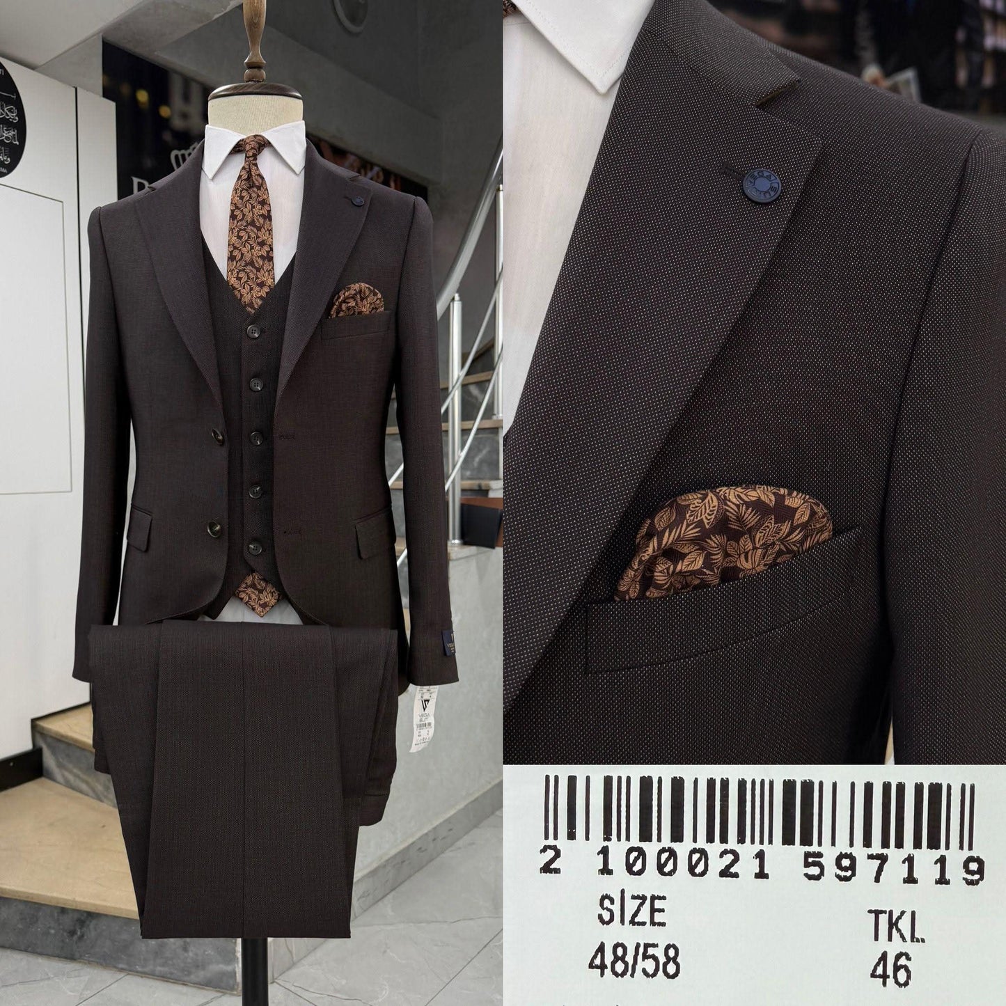 New Premium Turkish Three-Piece Suits