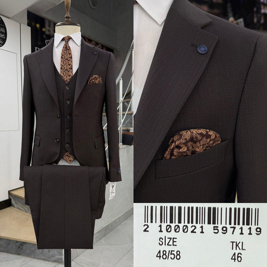 New Premium Turkish Three-Piece Suits