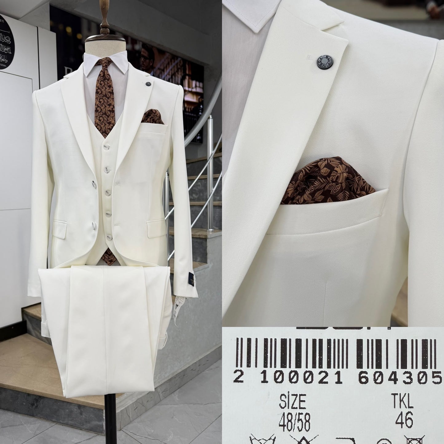 New Premium Turkish Three-Piece Suits