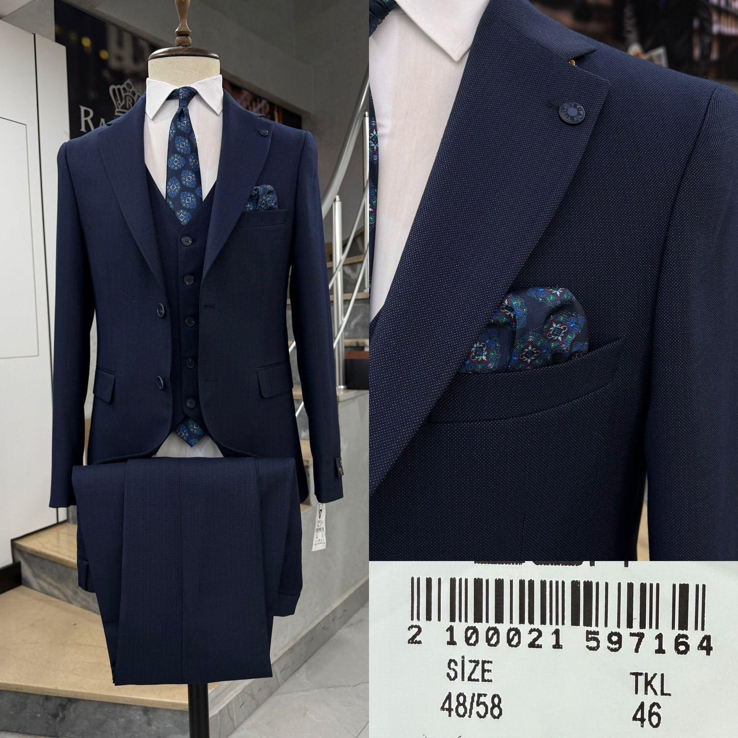 New Premium Turkish Three-Piece Suits