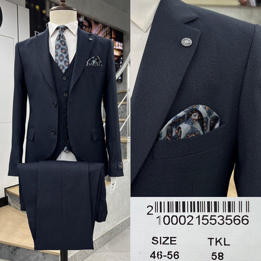 New Premium Turkish Three-Piece Suits