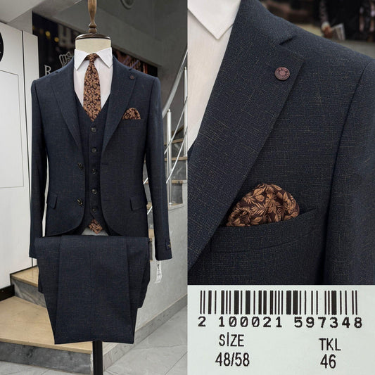 New Premium Turkish Three-Piece Suits