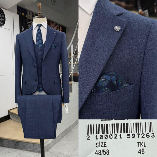 New Premium Turkish Three-Piece Suits