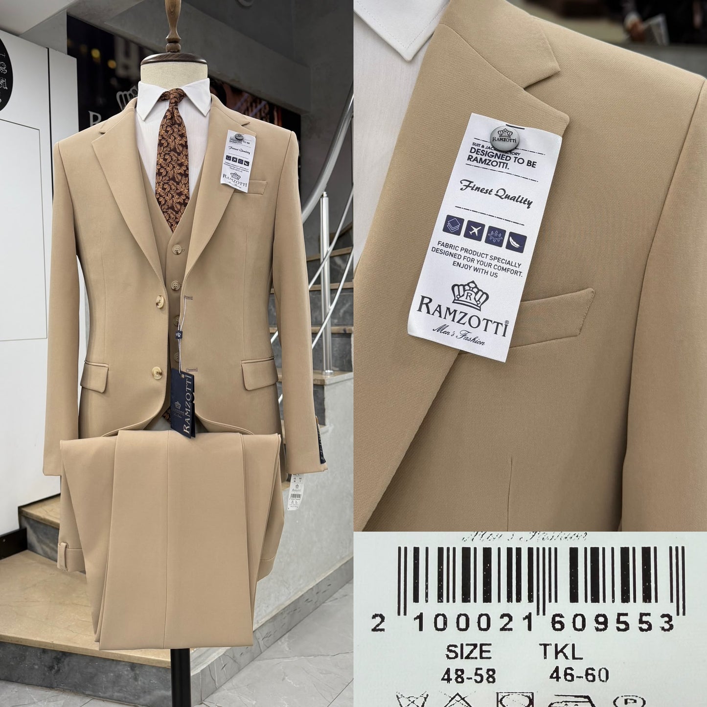New Premium Turkish Three-Piece Suits