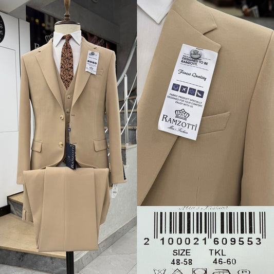 New Premium Turkish Three-Piece Suits