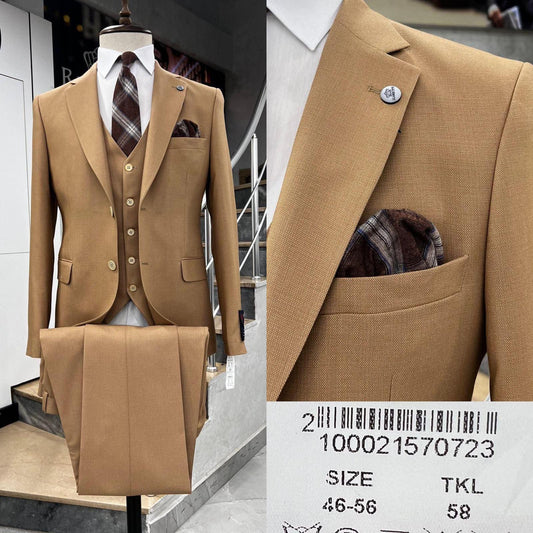 New Premium Turkish Three-Piece Suits