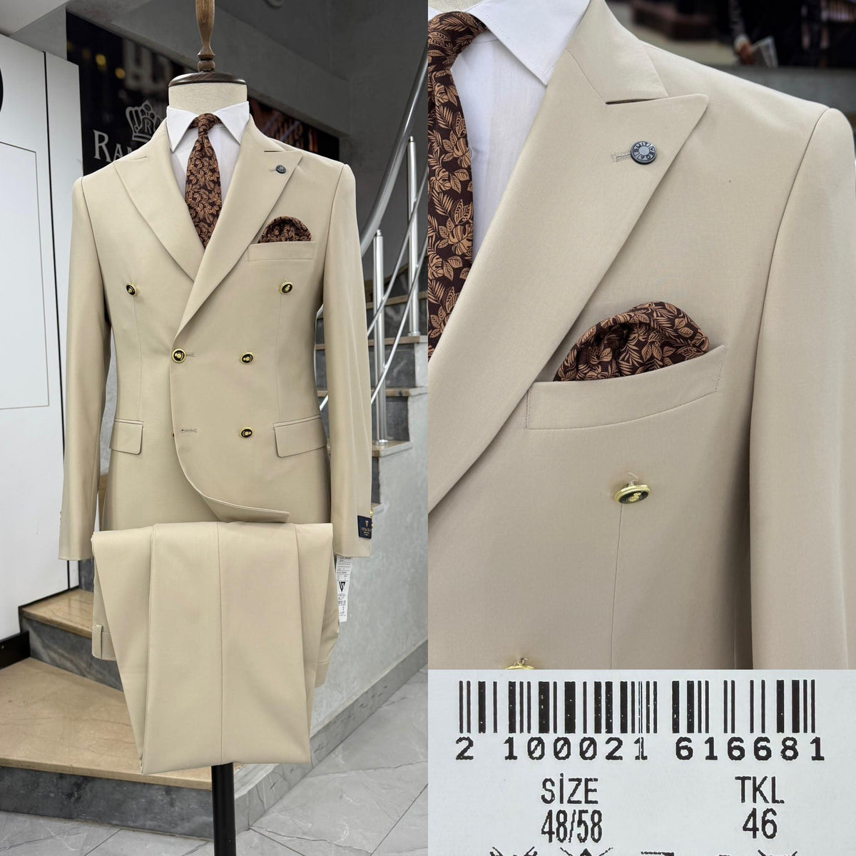 New Premium Turkish Three-Piece Suits
