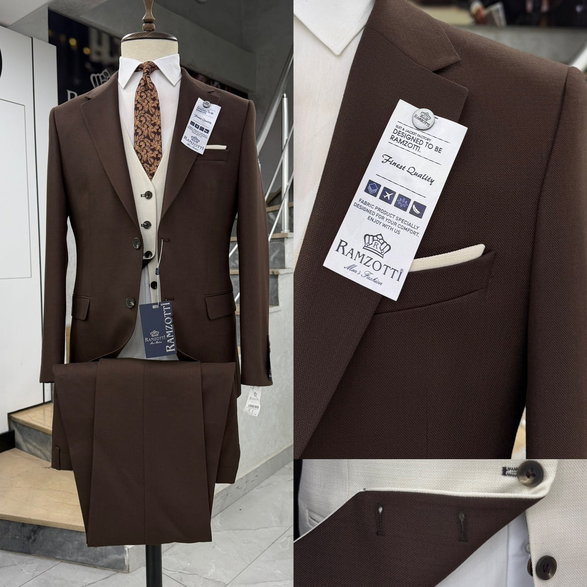 New Premium Turkish Three-Piece Suits