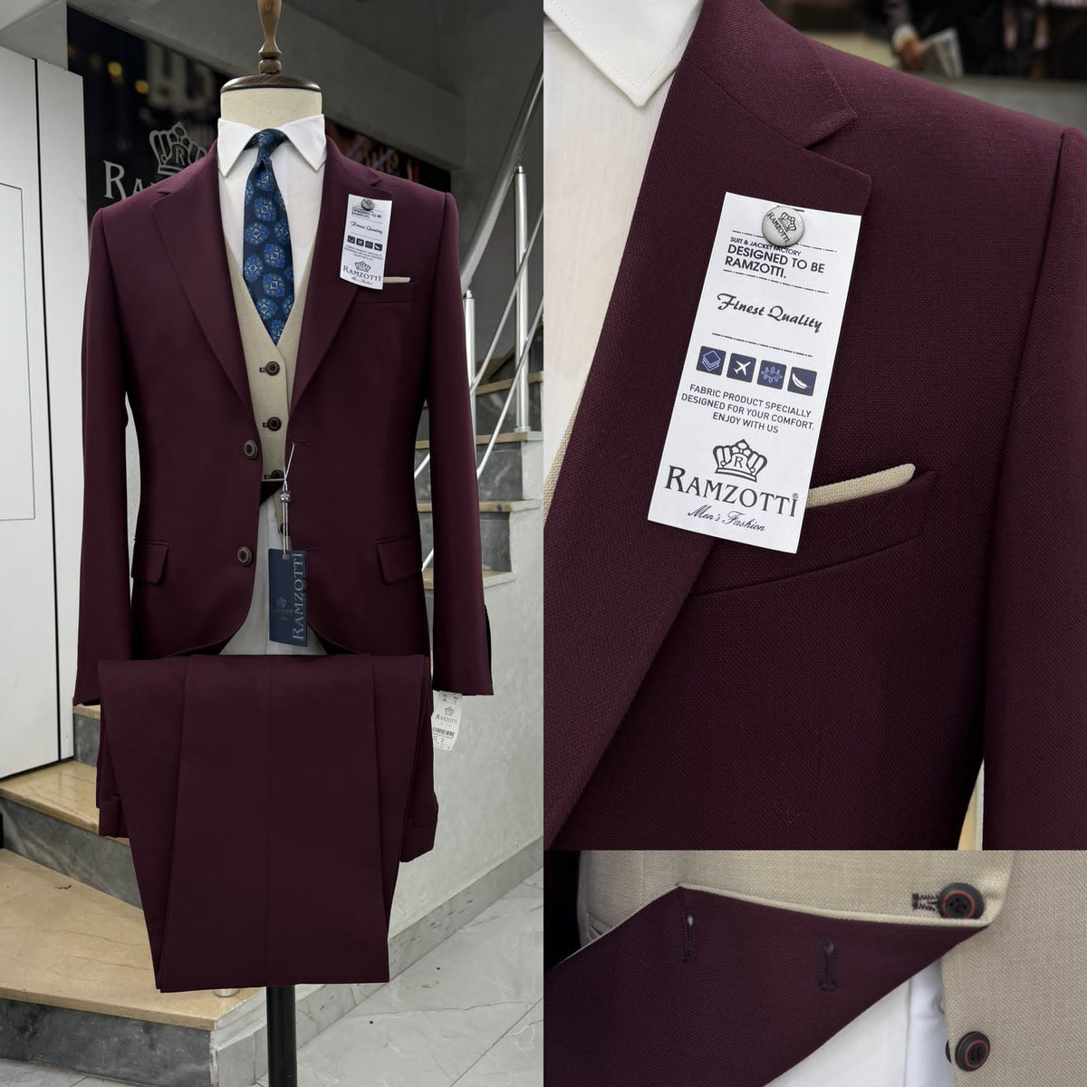New Premium Turkish Three-Piece Suits