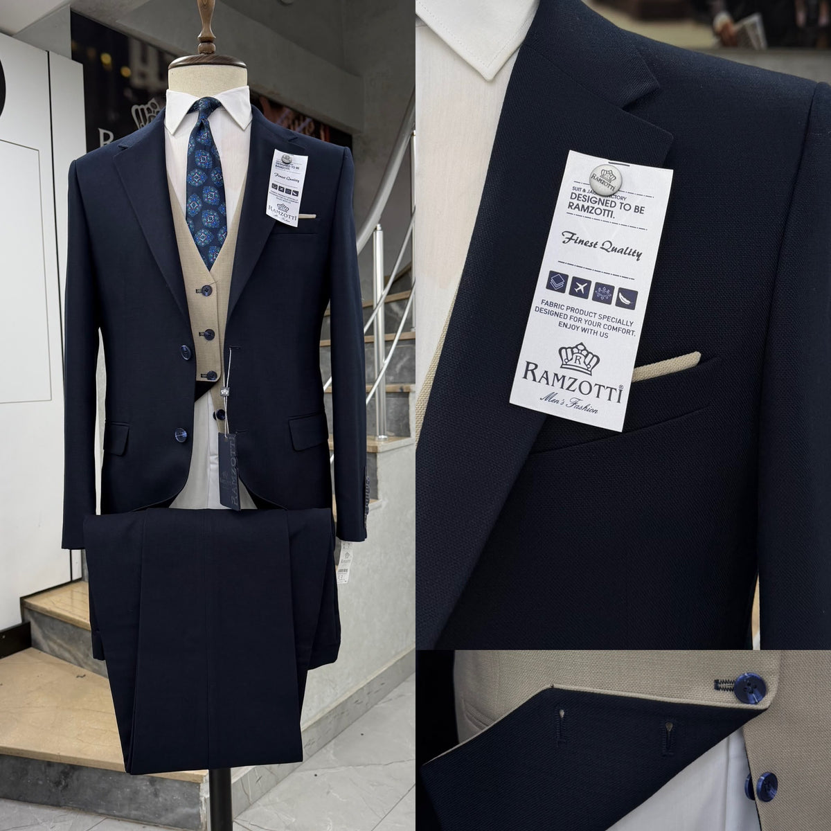 New Premium Turkish Three-Piece Suits