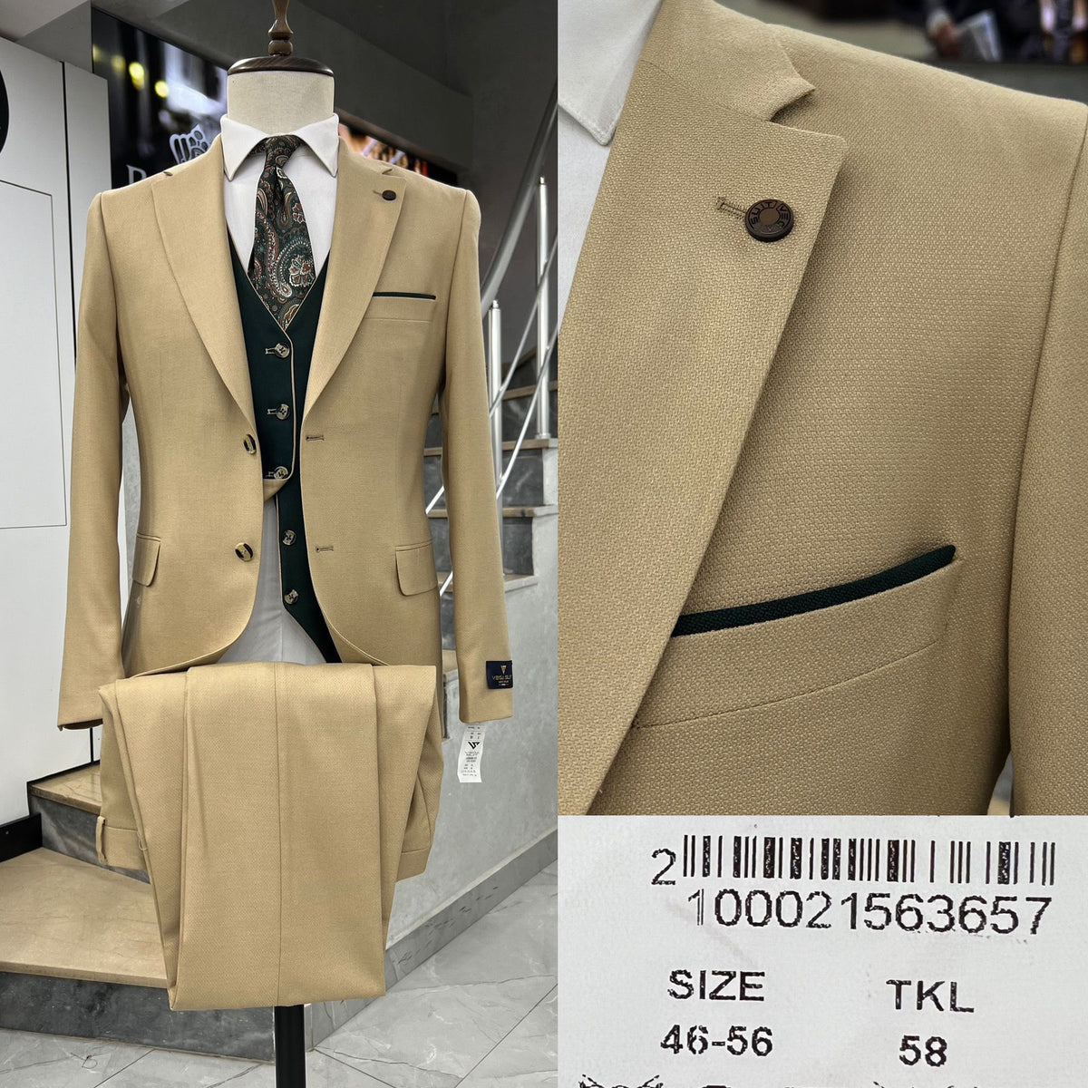 New Premium Turkish Three-Piece Suits
