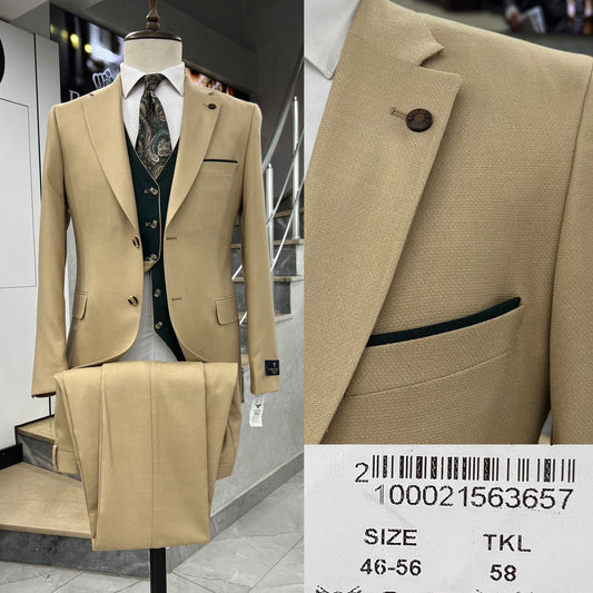 New Premium Turkish Three-Piece Suits
