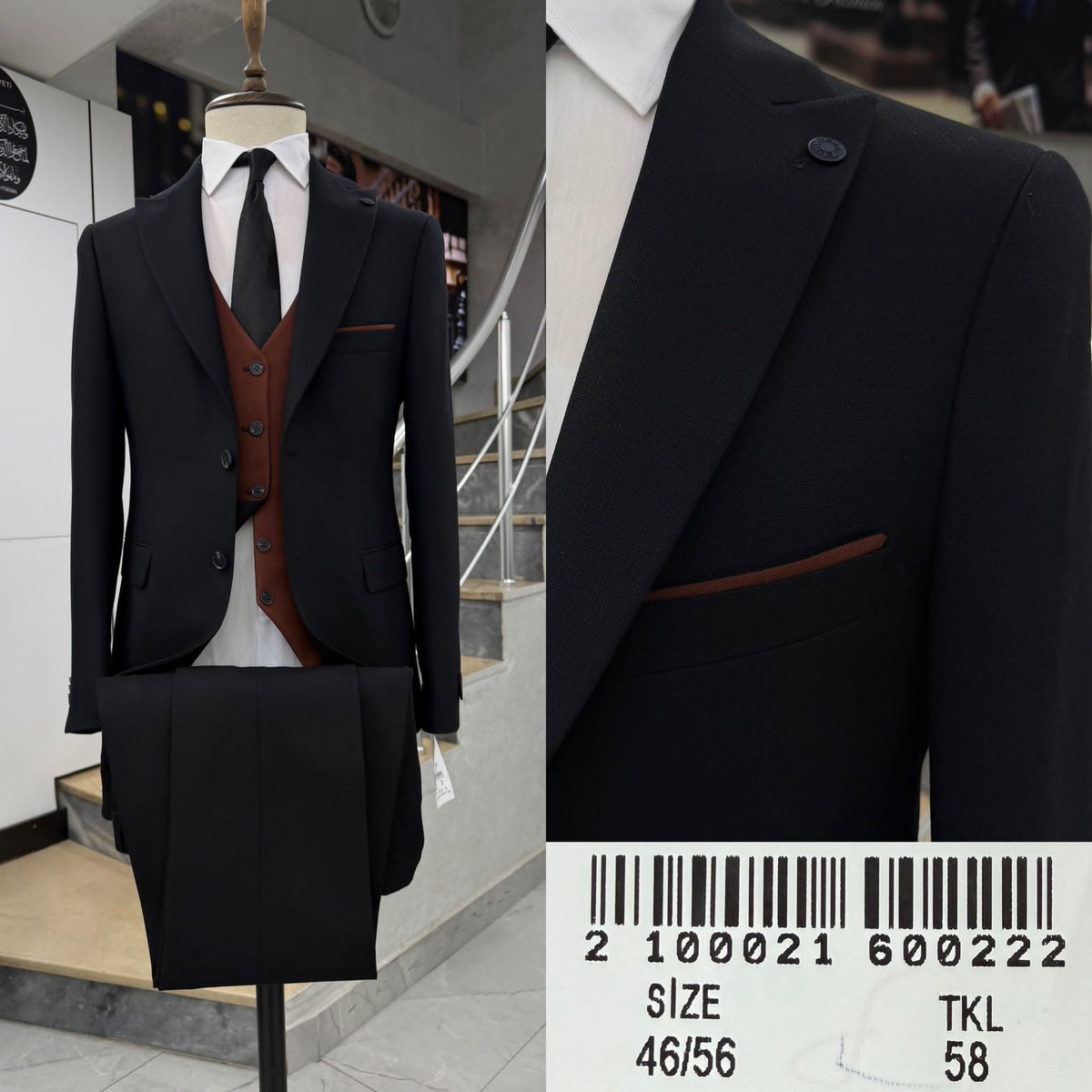 New Premium Turkish Three-Piece Suits