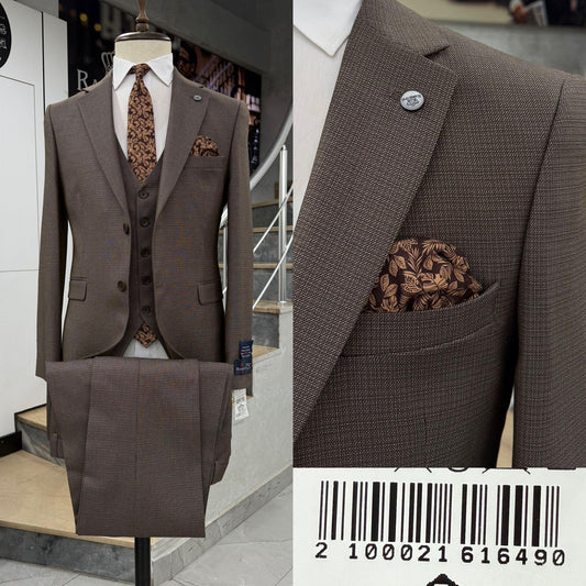 New Premium Turkish Three-Piece Suits