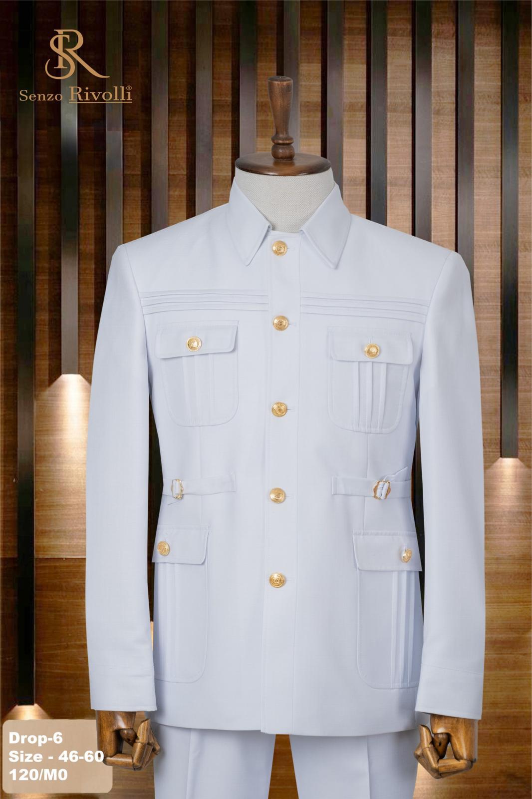 Turkish Long Sleeve Safari Suit