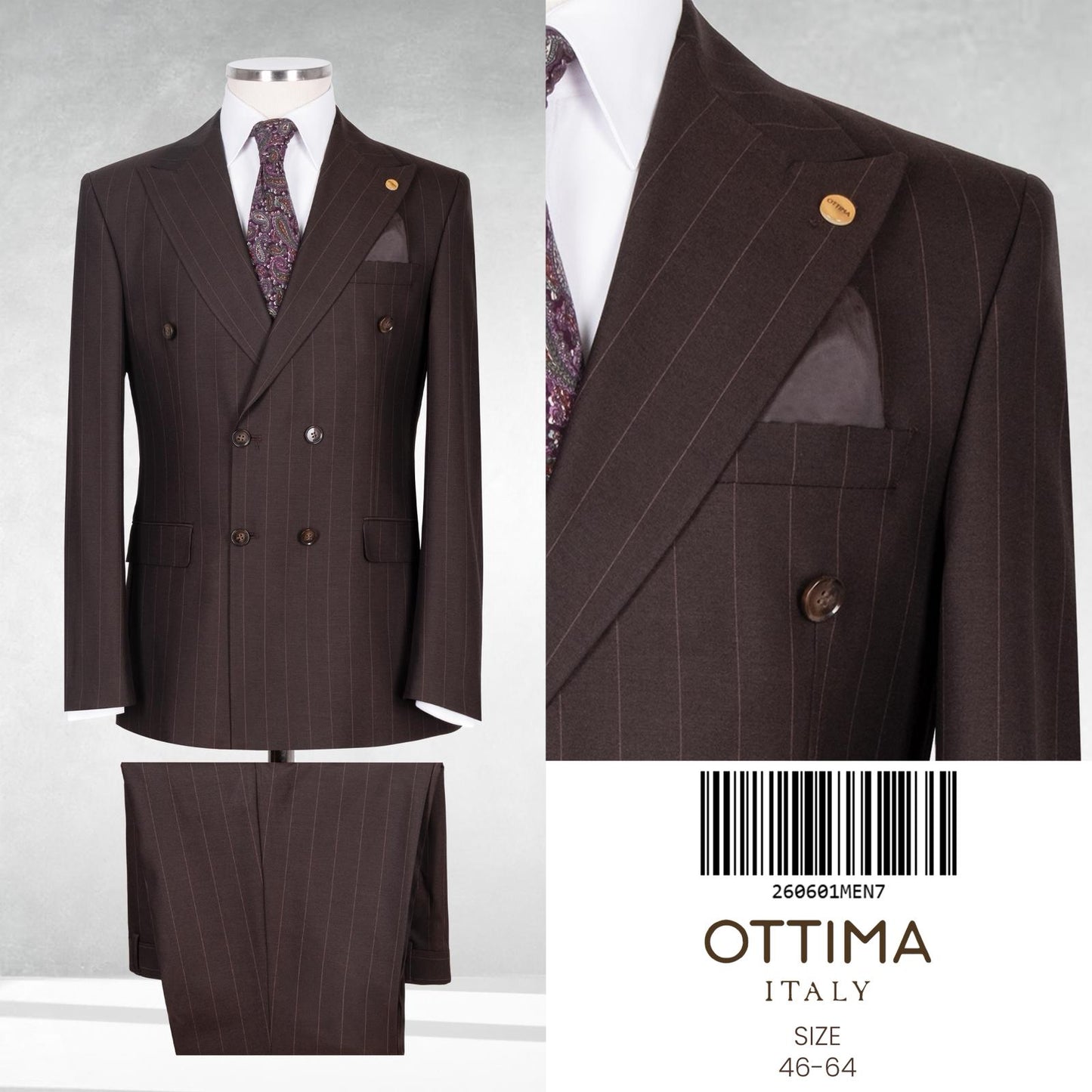Ottima Double Breasted Suits