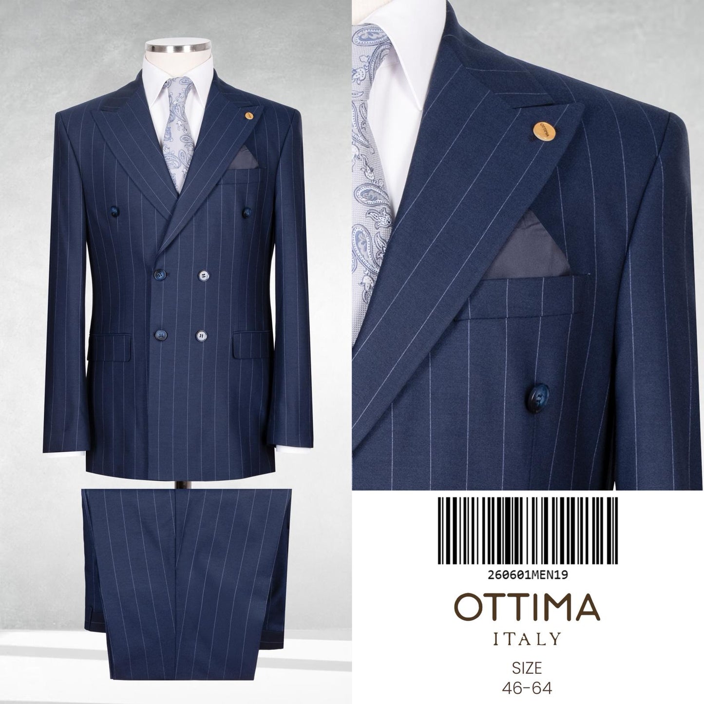 Ottima Double Breasted Suits