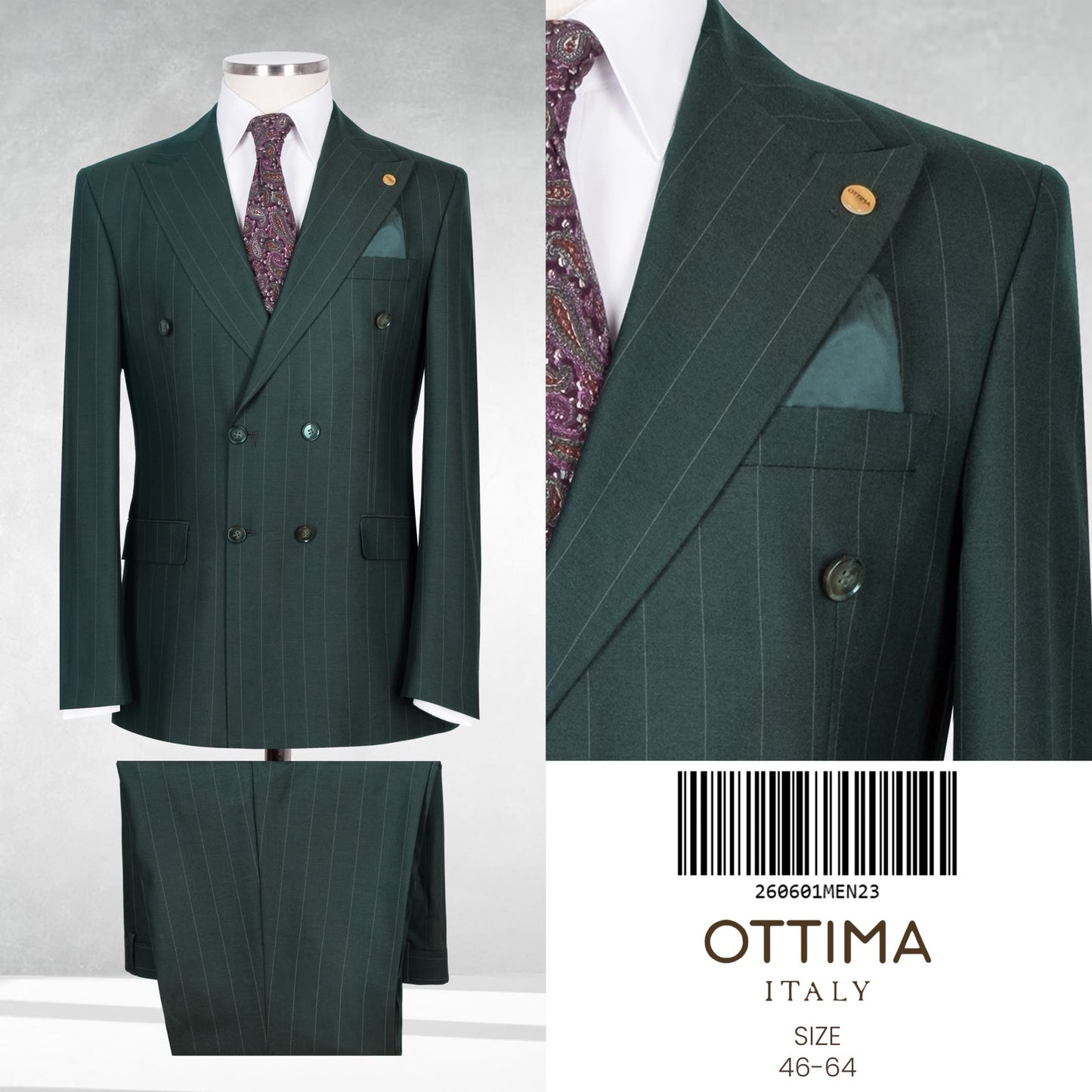 Ottima Double Breasted Suits
