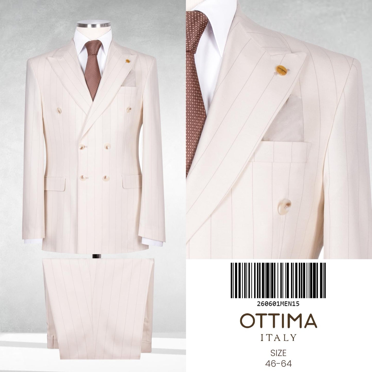 Ottima Double Breasted Suits